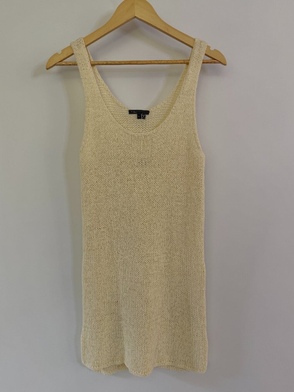 Vince  Needles Out Longline Tank Coverup Swim Boho